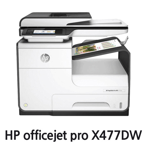 [임대] HP 477dw 고속기 잉크젯 무한 A4 인쇄 복사 스캔 팩스 양면